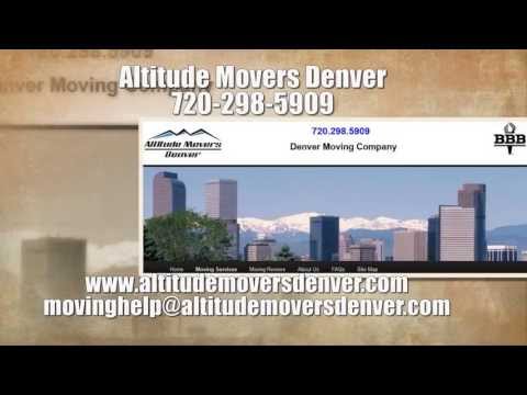 video:Denver Moving Company - Movers in Denver - Denver Moving