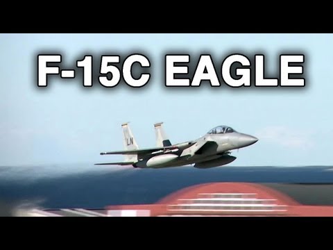F15C Eagle Taking Off, Taxiing During Arctic Challenge 2013