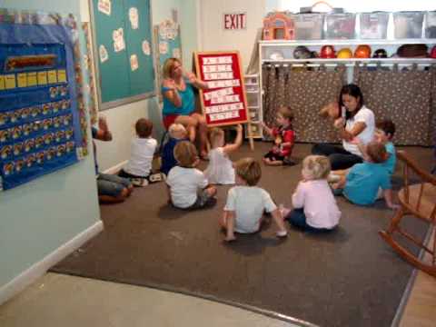 preschool - Singing at preschool.