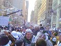 Yankee Fans hit the streets following the Parade Pt1