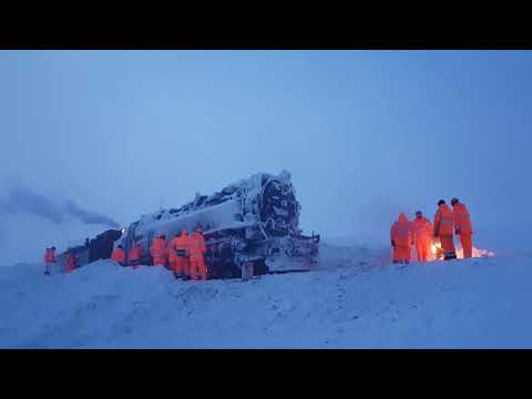 Die Rettung der Brockenlok 99 234 / ORIGINALTON (OHNE MUSIK) Brockenbahn # EISKÖNIGIN