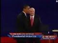 McCain Obama Cuss Out Tom Brokaw Second Debate SNL Spoof F U
