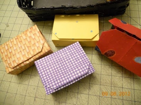 Origami storage boxes