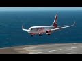 Hard day to land at Madeira Airport (version1) - YouTube