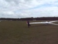 ASH 26e Takeoff and wingstrike