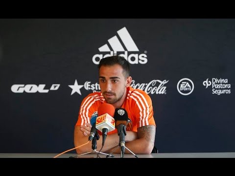 Valencia CF: Paco Alcácer: 'Hemos congeniado muy bien con el cuerpo técnico' Valencia CF: Paco Alcácer: 'Hemos congeniado muy bien con el cuerpo técnico'