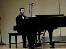Jesse sings Adon Olam/Pitchu Li at the Senior Recital of H.L. Miller Cantorial School Students at the Jewish Theological Seminary.