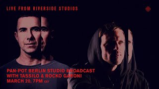 Pan-pot, Rocko Garoni - Live @ Berlin Studio #4 2020