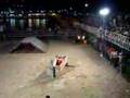 Bull on Fire in L'Ampolla, SPAIN