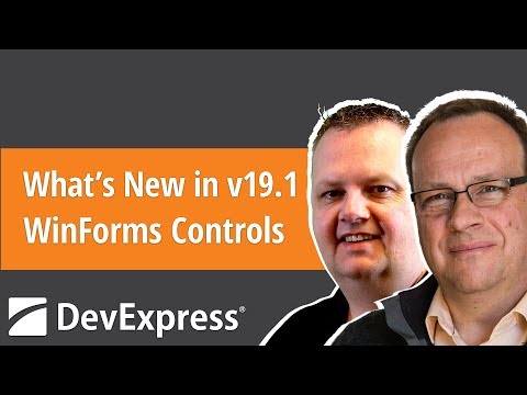 What's New in v19.1 - WinForms Controls