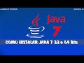 Como baixar e instalar Java 7 32/64 Bits Funcionando 2017 Como baixar e instalar Java 7 32/64 Bits Funcionando 2017