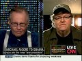 Michael Moore Takes on Obama's Afghanistan Escalation on Larry King Live, December 2, 2009