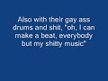 Why metal and rock music totally sucks!