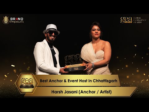 Best Anchor & Event Host in Chhattisgarh | GEA 2025