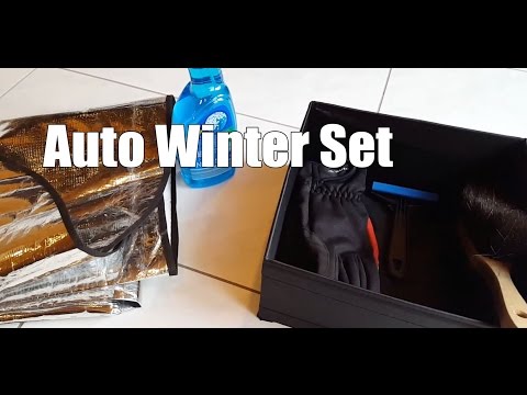 Auto Winter Set - Das braucht ihr im Winter im Auto