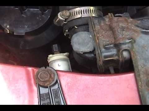 1995 Subaru Legacy – radiator bleed plug replacement – part 3