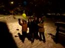 Brincando na neve parte 1