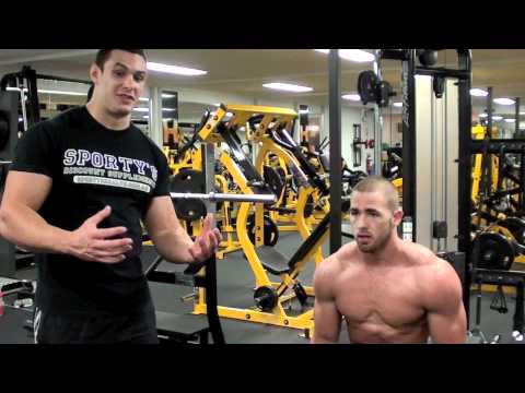 Shoulder Exercise - This is a full shoulder workout routine. View more here http://www.sportyshealth.com.au/supplement_videos.html. In this routine we demonstrate a shoulder wor...
