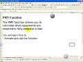 PMT Excel Function