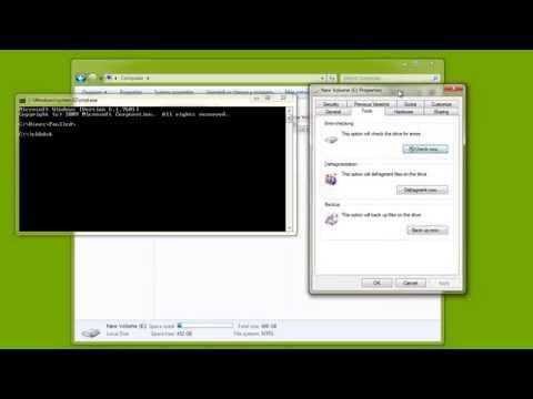 how to repair errors on hard drive