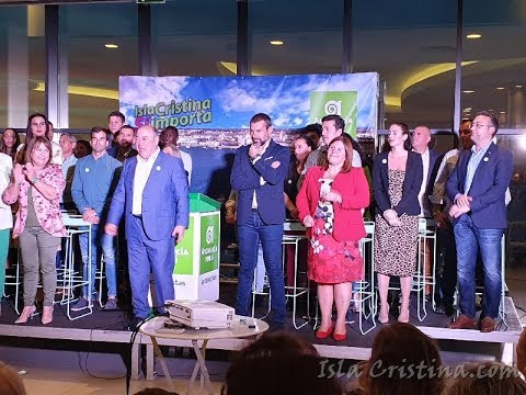 Presentación en Isla Cristina Candidatura “Andalucía Por Si”, de Paco Zamudio