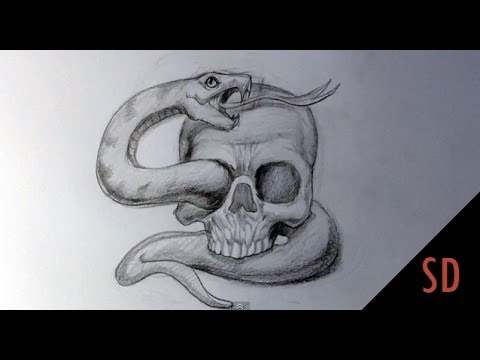 how to draw skulls