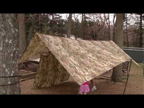 USA Bushcraft Tarp Shelter