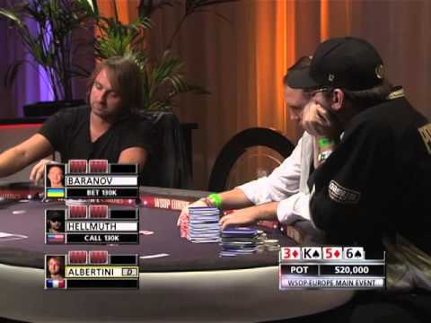 Чемпионат Европы по покеру в Каннах, финальный стол WSOPE 2012 эпизод 2