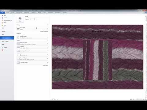 how to fill whole page with picture in word