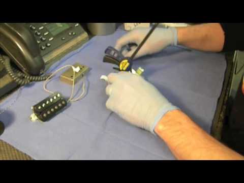 how to fit humbucker pickups