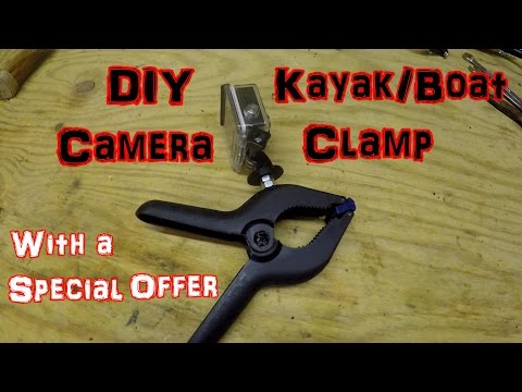 how to mount a camera on a kayak