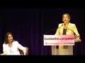 Delphine Batho..� la Maison de la Chimie
