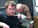 Anthony Romano the first and likely only person in history to get an offical Sports Final Radio googan tattoo from our friends at Peacock's Tattoo.