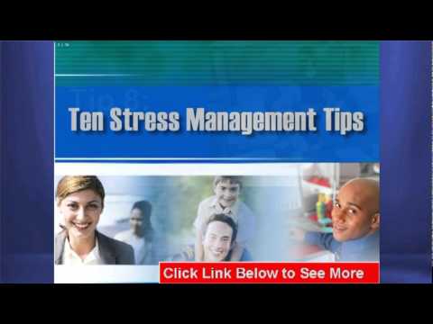 how to relieve stress ppt