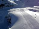 Flug vom Allalin nach Saas-Grund Flug vom Allalin nach Saas-Grund
