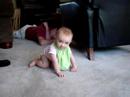 Lilly crawls!!!