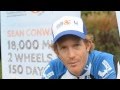 Sean Conway - in training.