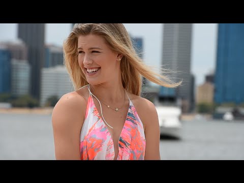 Tennis Player Genie Bouchard & Her Zip Up Bikini Are Here