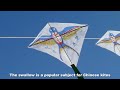 Click here to watch this video 30 Chinese kites on one line
