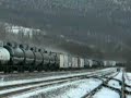 Westbound NS Freight Train at Lewistown PA 2/10/08 Westbound NS Freight Train at Lewistown PA 2/10/08