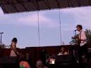 Blonde Redhead live at McCarren Park Pool, 5 Aug 07 1/3