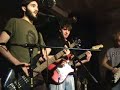 local band, the howlers, playing at xhedo's cafe. band members: brian boeckl, max smith, jacob rosen, matt acomb, and peter acomb. they all play too many instruments to keep track of.