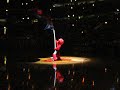 mr b, dk, and joe got to bulls game with amazing seats