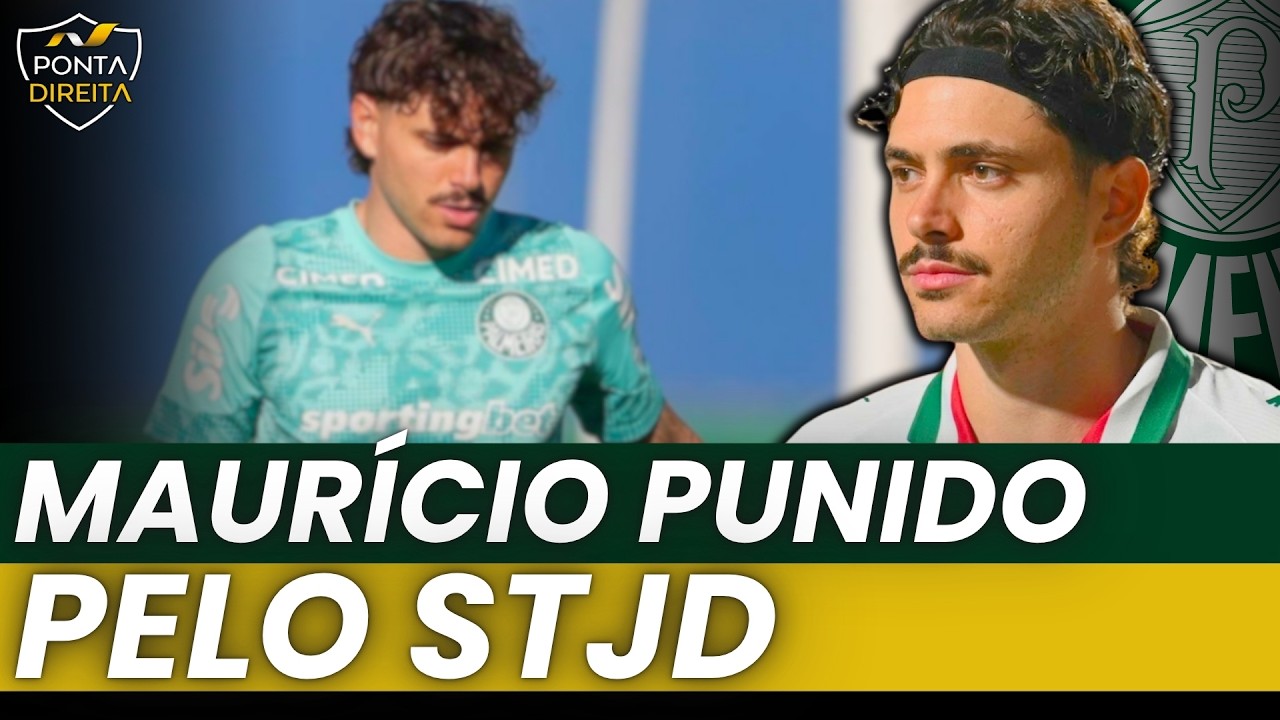 Punido justamente? Maurício é julgado pelo STJD; confira punição