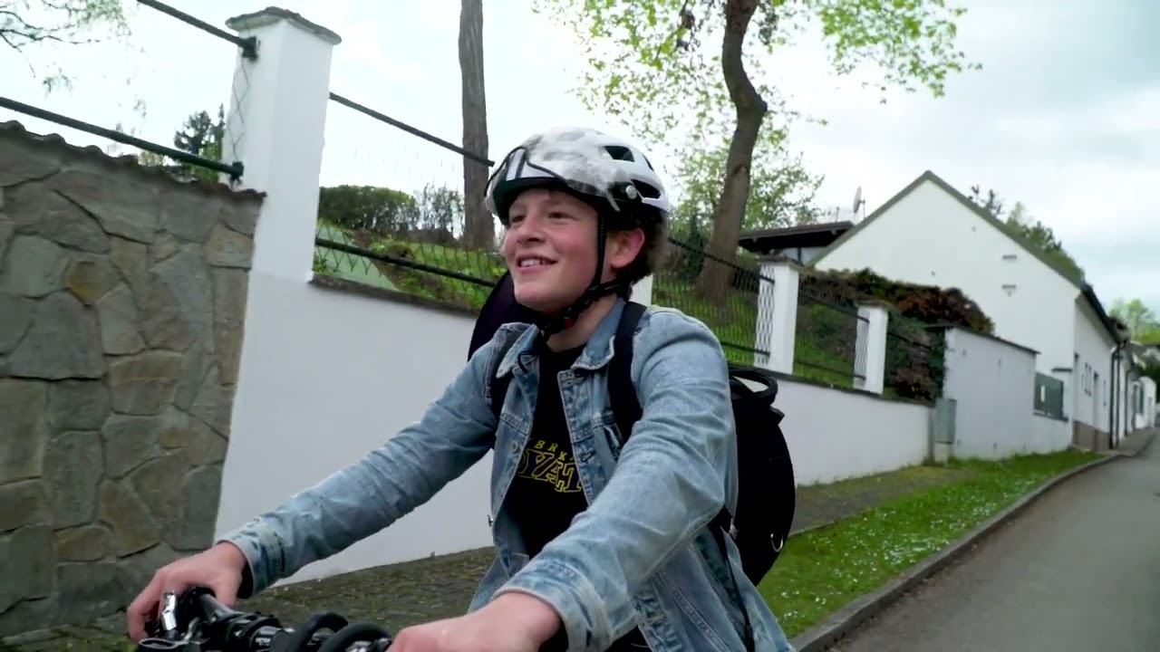 Radfahren macht Spaß - Simon Haslinger, Musikschüler Hollabrunn