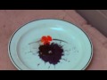 Mixing household chemicals! Hot flame reaction!
