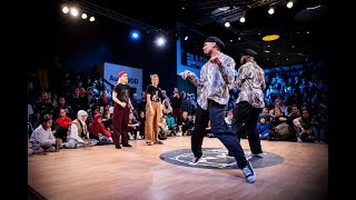 Prince & Creesto vs Inxi & Camilla Vanilla – JUSTE DEBOUT 2019 Nordica POPPING FINAL (Another angle)