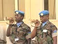 Farewell Ceremony for the Late Brigadier Moinuddin Ahmed, UNMIS Deputy Force Commander