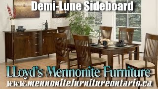 Mennonite Demi Lune Sideboard
