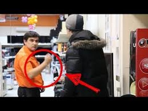 PRANK !!! Universal Fernbedienung in Elektromarkt